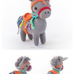 Donkey Amigurumi Crochet Pattern