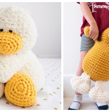 Duck Amigurumi Plush Toy Free Crochet Pattern