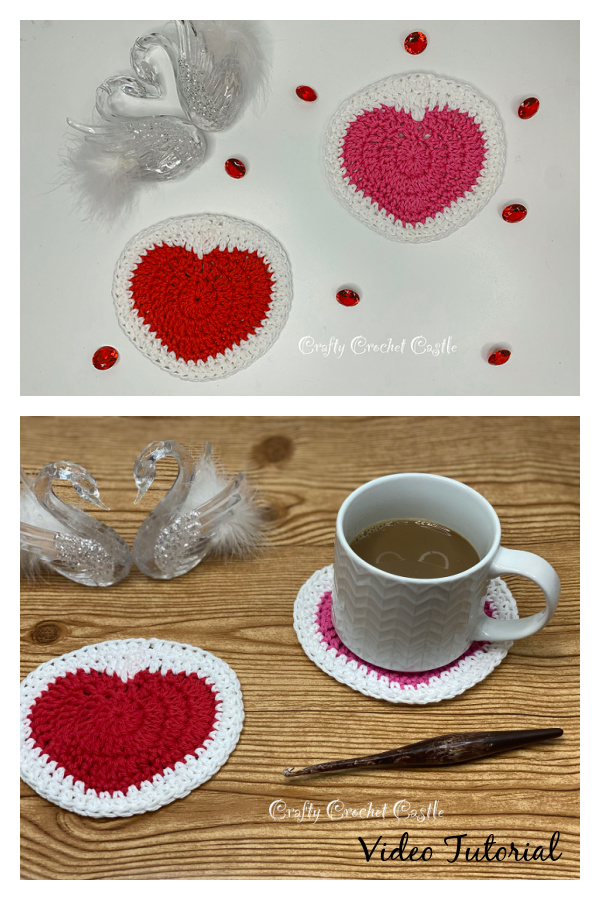 Heart in a Circle Coaster Video Tutorial