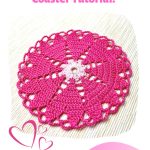 Hearts Doily Free Crochet Pattern and Video Tutorial