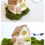 Little Thatch Roof House Free Crochet Pattern