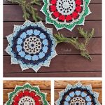 Mistletoe Mandala Free Crochet Pattern