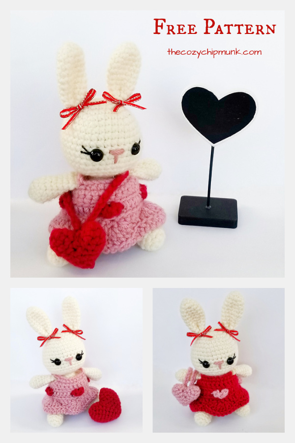 My Bunny Valentine Free Crochet Pattern 