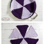Pinwheel Pan Protectors Free Crochet Pattern