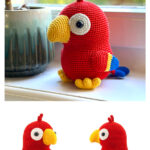 Poco Parrot Amigurumi Free Crochet Pattern and Video Tutorial