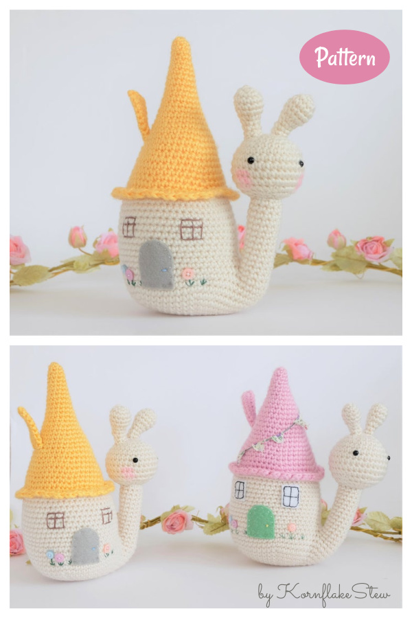 Snail House Crochet Pattern