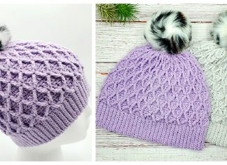 Snowbird Hat Free Crochet Pattern and Video Tutorial