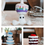 Sugarshrooms Cakes Crochet Pattern