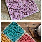 Sweetheart Square Doily Free Pattern