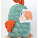 Thiago The Parrot Amigurumi Free Crochet Pattern