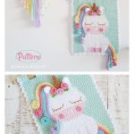 Unicorn Wall Hanging Crochet Pattern