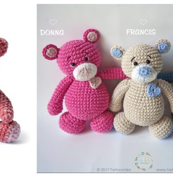 Valentine’s Day Bear Free Crochet Patterns