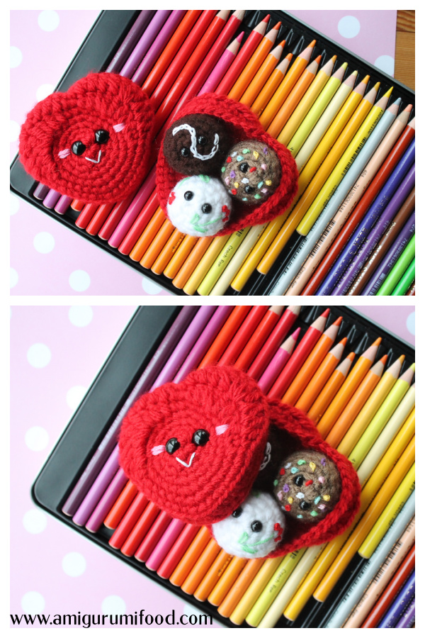 Valentine‘s Box of Chocolates Free Crochet Pattern