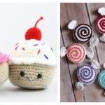 Valentine‘s Day Amigurumi Sweets Free Crochet Patterns