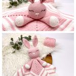 Belle the Bunny Lovey Free Crochet Pattern