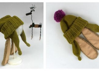Benjamin Bunny Hat Free Knitting Pattern