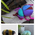 Bug Beetle and Bumble Amigurumi Free Crochet Pattern