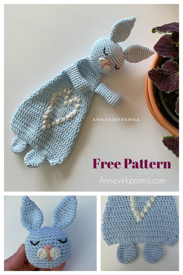 Bunny Ragdoll Lovey Free Crochet Pattern