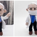 Dr. Fauci Amigurumi Doll Crochet Pattern