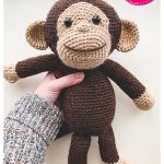 Happy Monkey Amigurumi Free Crochet Pattern