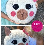 Llama Pillow Free Crochet Pattern