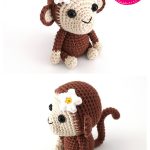 Maisy the Monkey Free Crochet Pattern