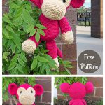 Mimi the Monkey Amigurumi Free Crochet Pattern