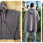 Mo Hooded Ruana Free Crochet Pattern