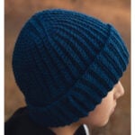 Ribbed Beanie Free Crochet Pattern and Video Tutorial