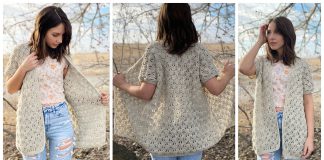Wild Bloom Cardigan Free Crochet Pattern