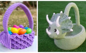 Amazing Easter Basket Crochet Patterns