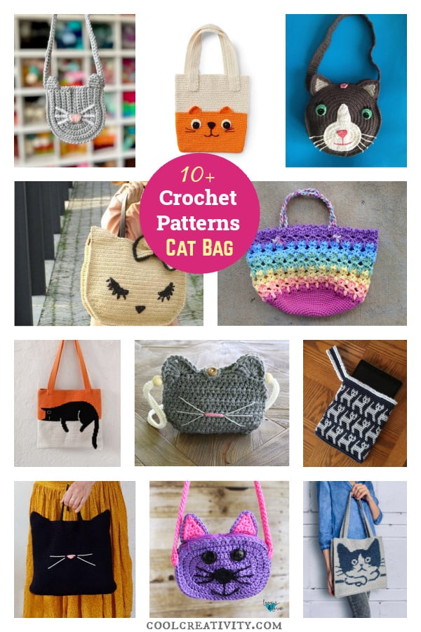 Cat Bag Crochet Patterns 
