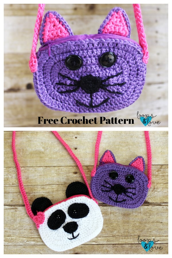 Cat Purse Free Crochet Pattern