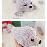 Chubby Seal Amigurumi Free Crochet Pattern
