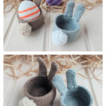 Easter Egg Basket Crochet Pattern