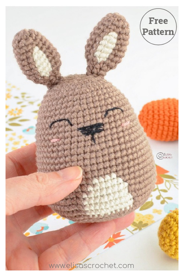 Easter Egg Bunny Free Crochet Pattern