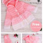 Easy Crochet Teddy Bear Cardigan Free Pattern