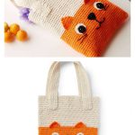 Kitty Tote Free Crochet Pattern