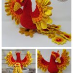 Phoenix Fire Bird Free Crochet Pattern