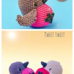 Pink Robin Free Crochet Pattern