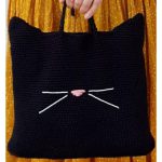 The Jack Cat Tote Bag Free Crochet Pattern