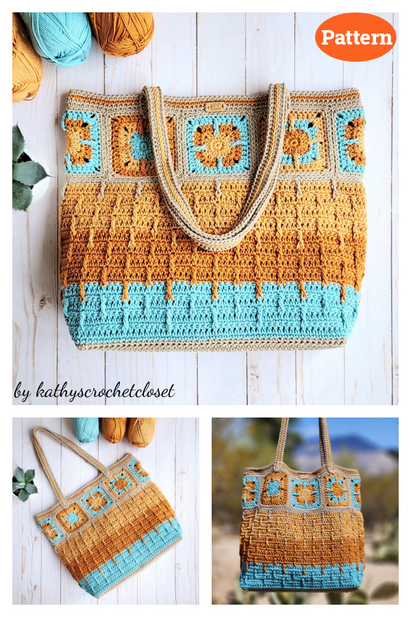 Tucson Tote Bag Crochet Pattern