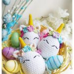 Unicorn Easter Egg Crochet Pattern