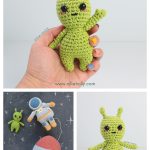 Allen the Alien Amigurumi Free Crochet Pattern