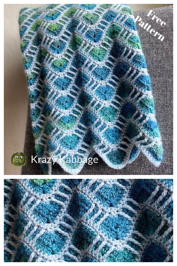 Cascade Blanket Free Crochet Pattern
