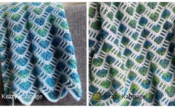 Cascade Blanket Free Crochet Pattern