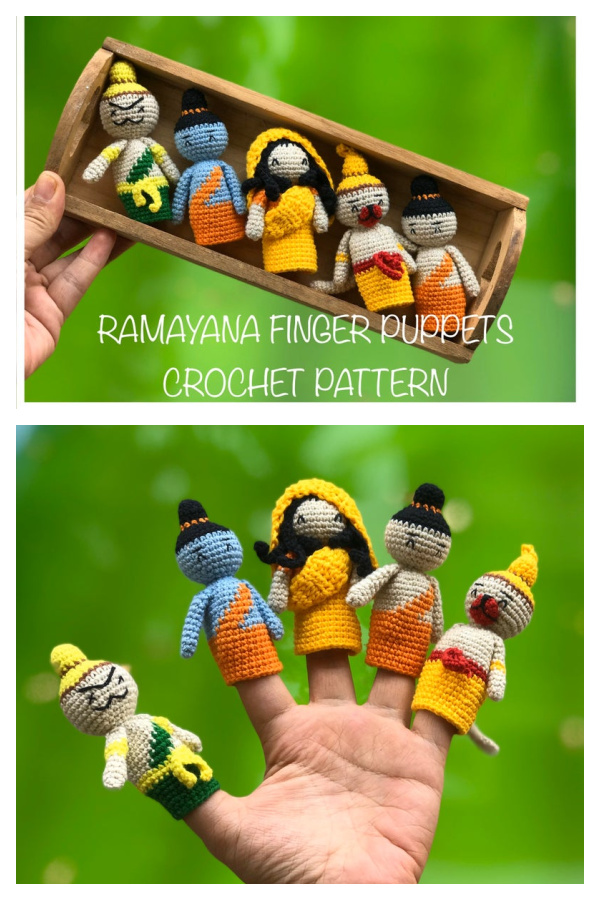 Finger Puppets Crochet Pattern
