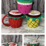 Fruity Ice Cream Cozies Free Crochet Pattern