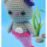 Kitty Cat Mermaid Amigurumi Free Crochet Pattern