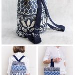 Lili Tapestry Backpack Mosaic Bag Crochet Pattern